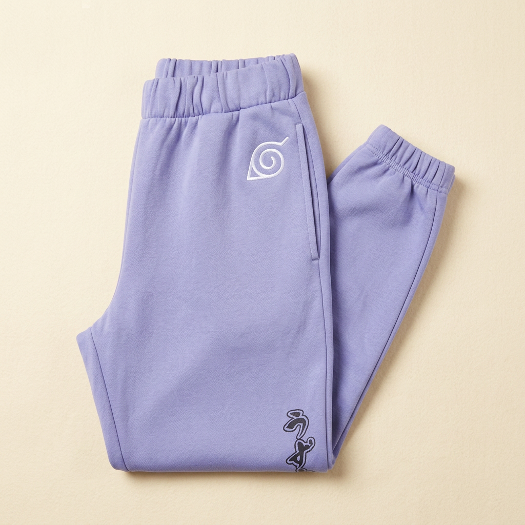 Jogging lilas brodé